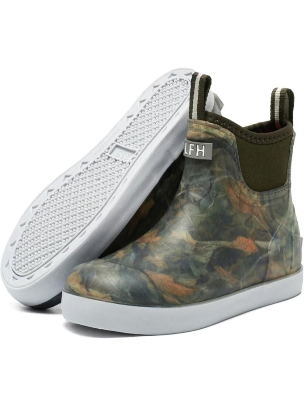 🆕Women's Camo Comfort Anti-Slip Traction Camping Waterproof Ankle Rain Boots
